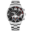 Luxury Men's Quartz Watches, 4-Piece Set