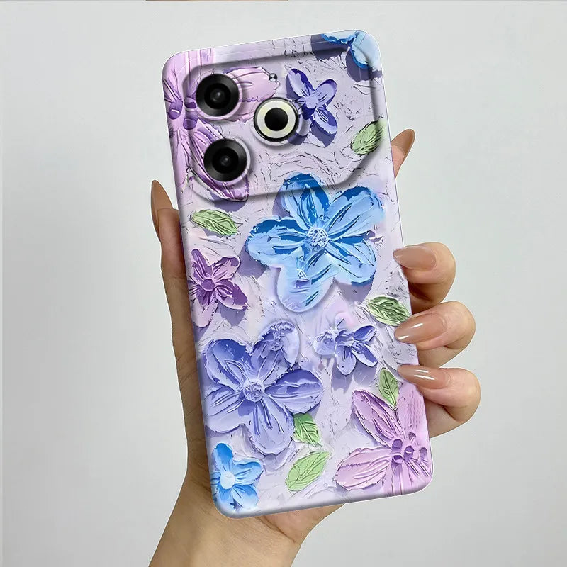 Soft TPU Silicone Protective Case for Tecno Pova 6 Neo POVA6NEO