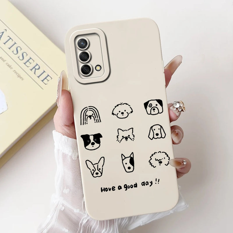 Soft TPU Phone Case with Pattern for Oppo A74 4G, Oppo Reno6 Lite, OppoA74, OppoA95