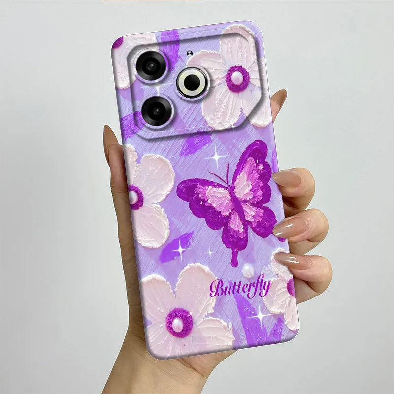 Soft TPU Silicone Protective Case for Tecno Pova 6 Neo POVA6NEO