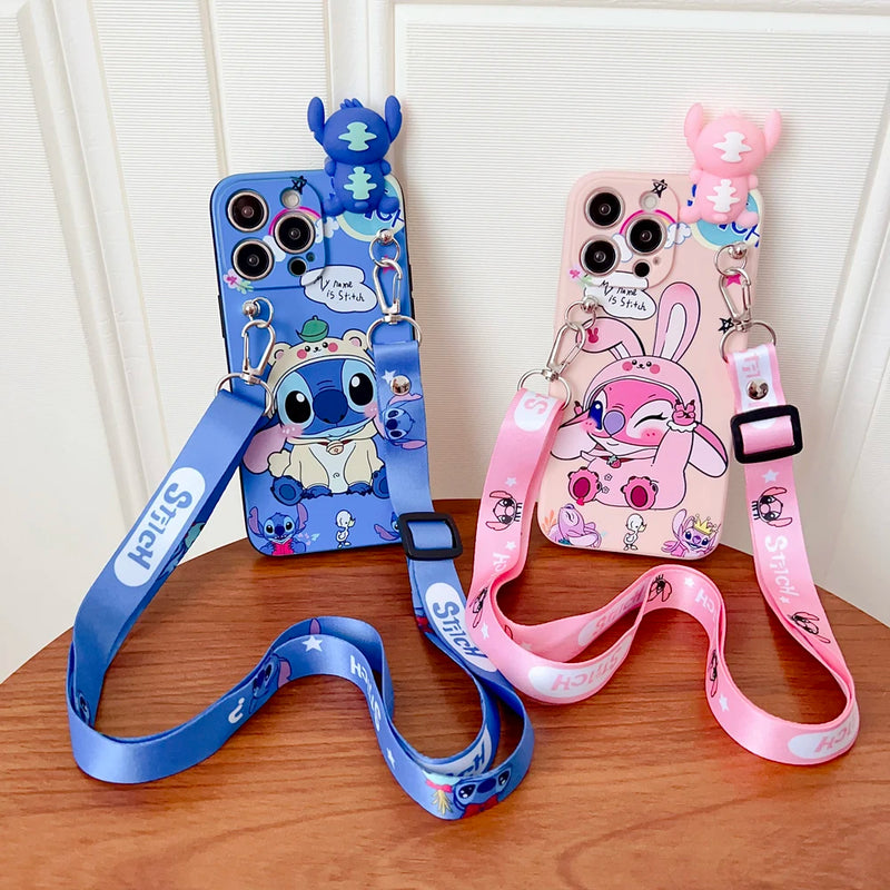 Shy Stitch Case with Rope Stand