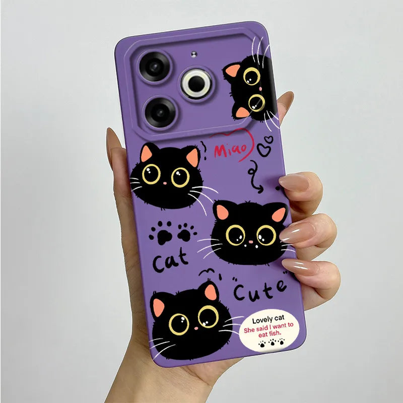 Soft TPU Silicone Protective Case for Tecno Pova 6 Neo POVA6NEO