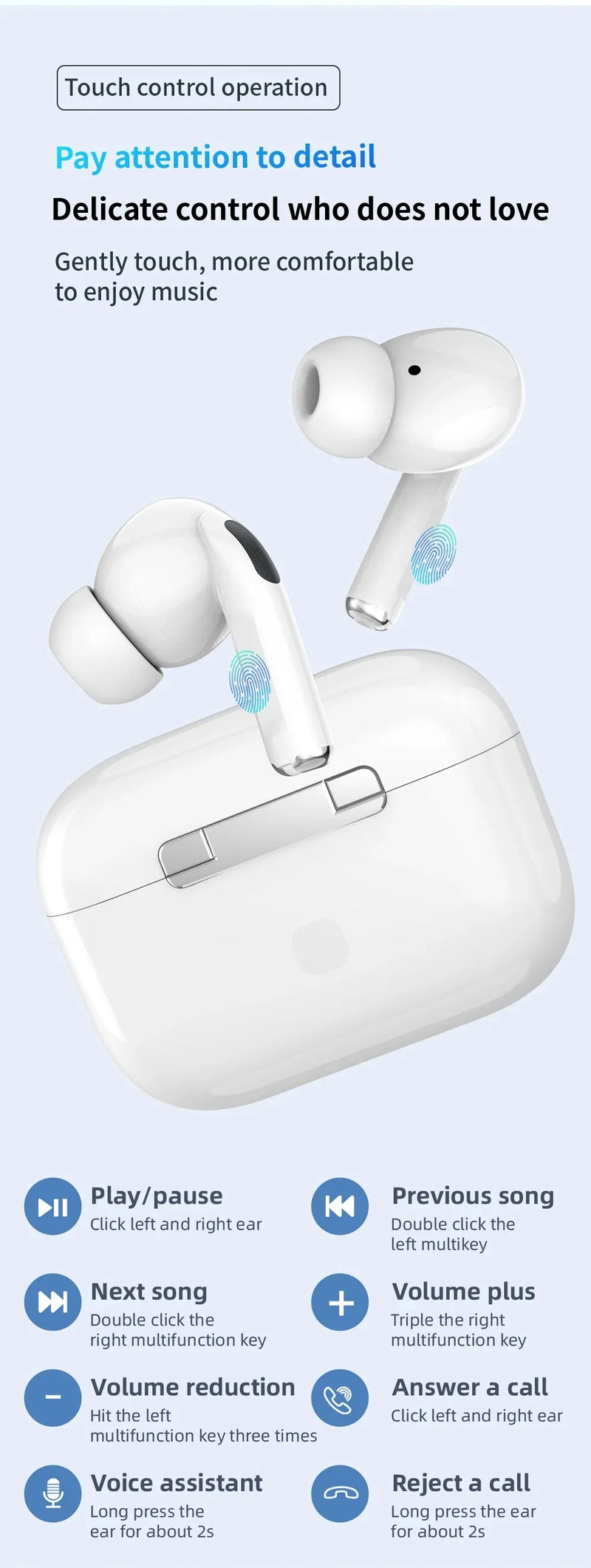 Original Air Pro TWS Wireless Bluetooth Earphones
