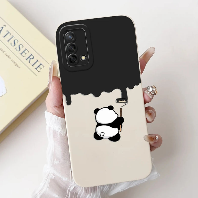 Soft TPU Phone Case with Pattern for Oppo A74 4G, Oppo Reno6 Lite, OppoA74, OppoA95