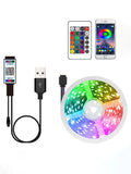 LED strip for TV with 3 keys and USB 5V control