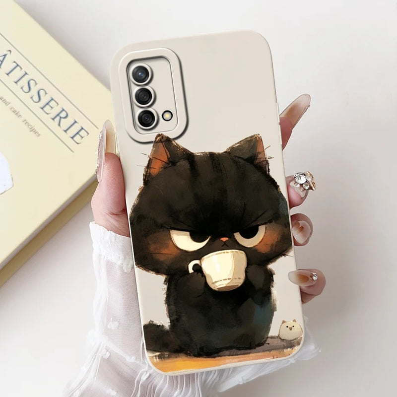 Soft TPU Phone Case with Pattern for Oppo A74 4G, Oppo Reno6 Lite, OppoA74, OppoA95