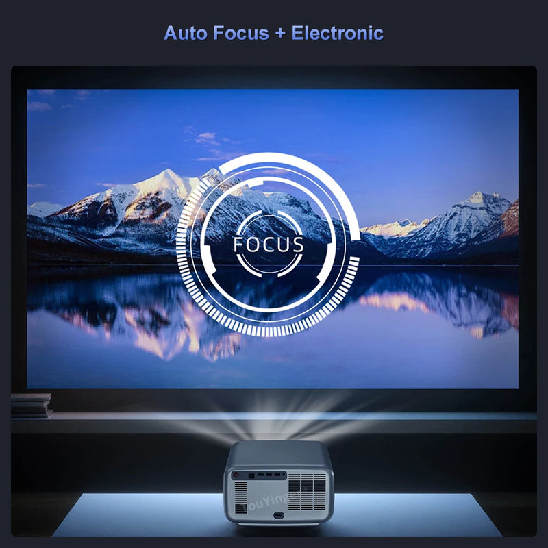 Touyinger Q12W pro 2800ANSI Full HD 4K Dual Screen Projector