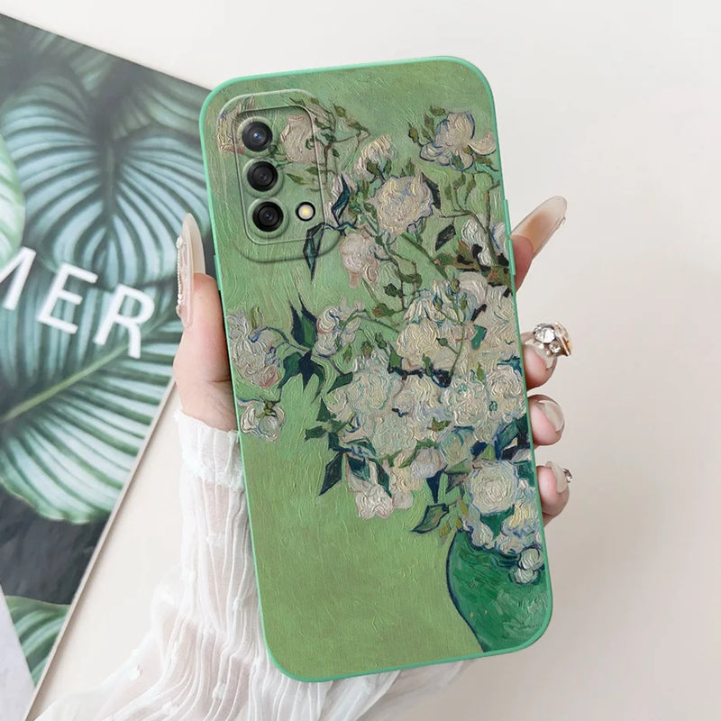 Soft TPU Phone Case with Pattern for Oppo A74 4G, Oppo Reno6 Lite, OppoA74, OppoA95