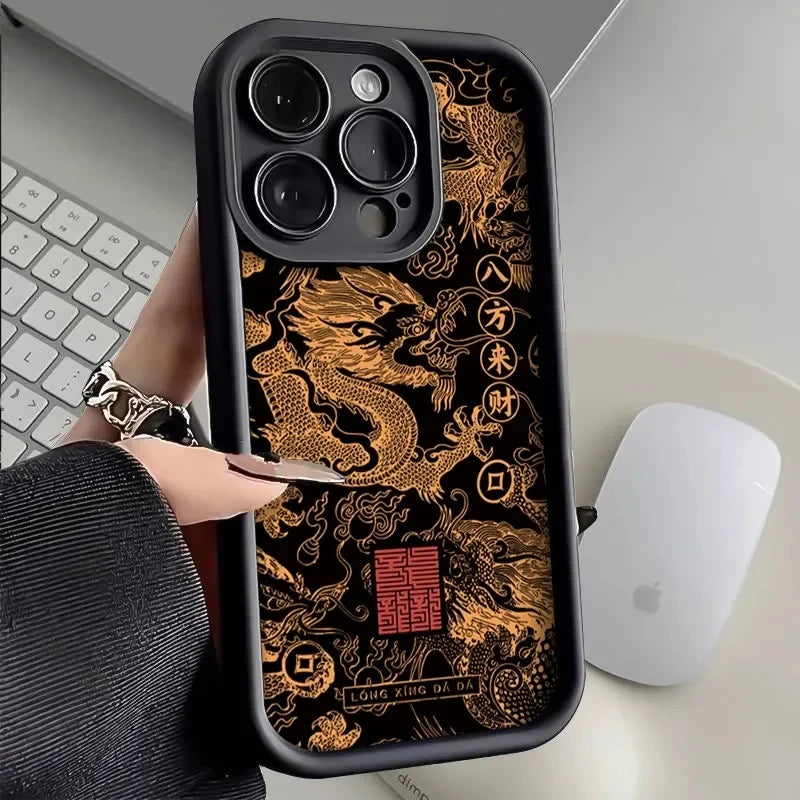 East Dragon Luxury Soft Phone Case