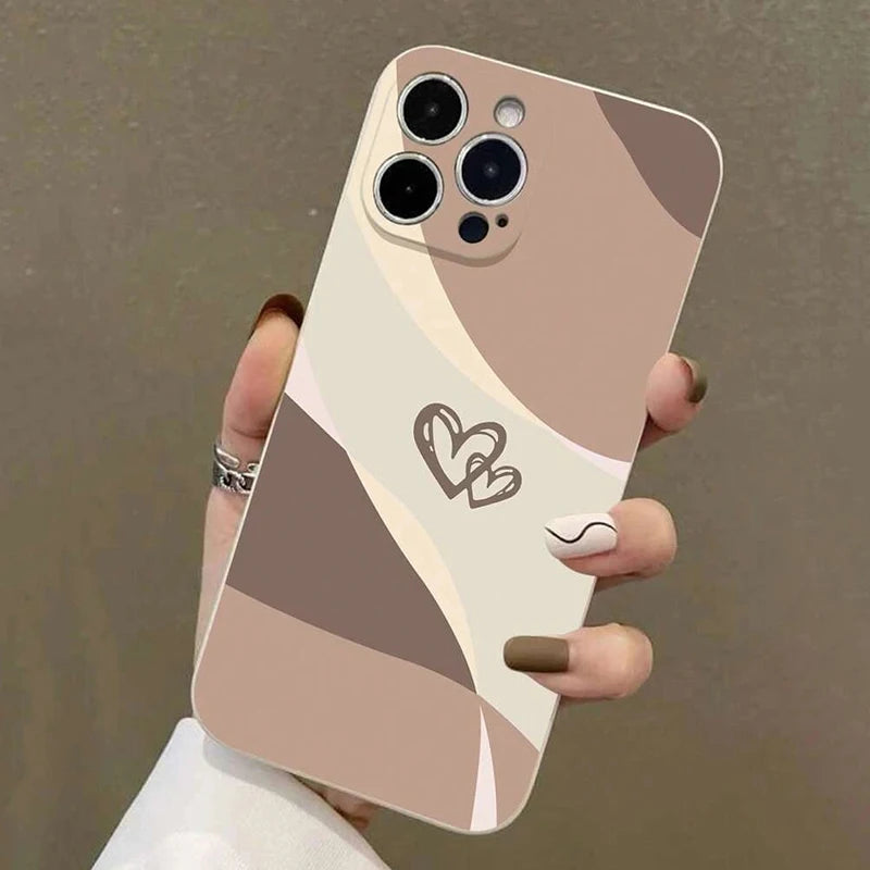 Phone Case for iPhone 17 Air 16 15 14 11 Pro Max 16E 12 13 Pro 7 8 15 16 Plus SE2,