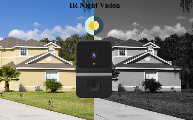 HD Camera Security Doorbell Night Vision Video Intercom Voice Changer 