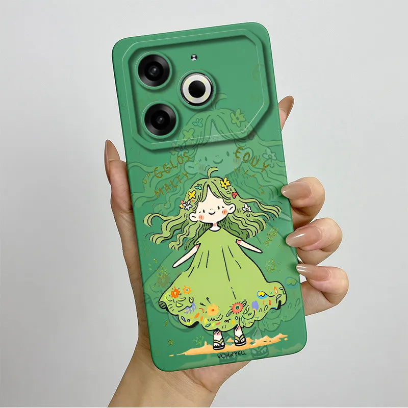 Soft TPU Silicone Protective Case for Tecno Pova 6 Neo POVA6NEO