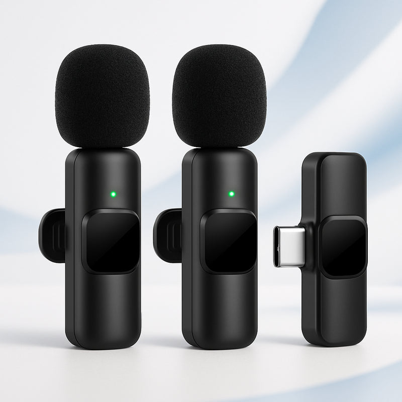 Microfone de Lapela Wireless